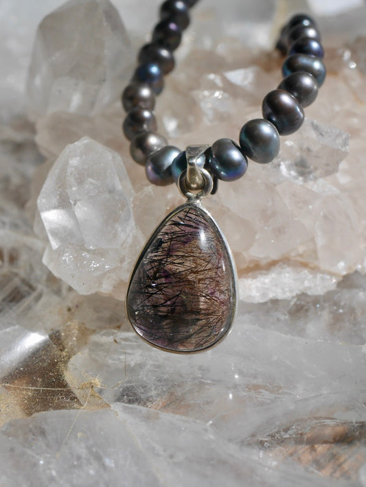 Super Seven Teardrop Pendant