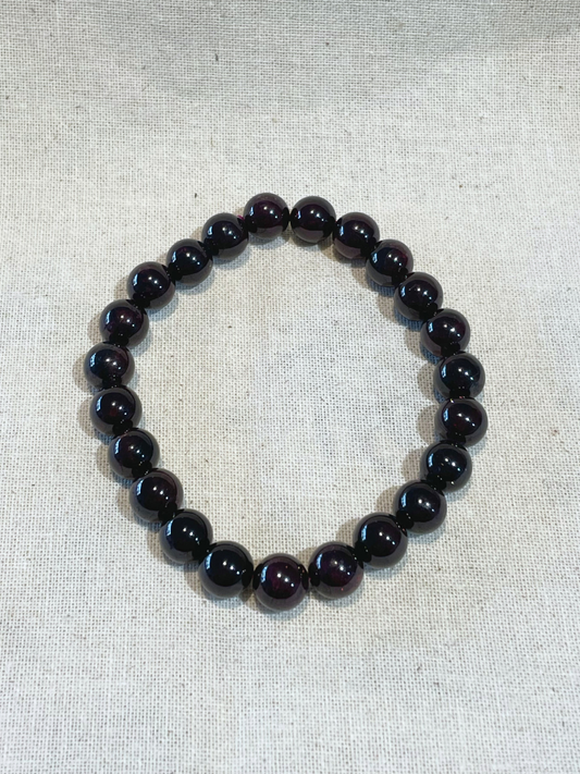 Garnet 7mm Bracelet