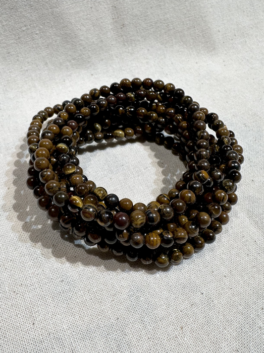 Tigers Eye Bracelet 4mm