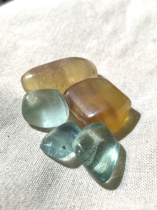 Fluorite Tumbled Stone