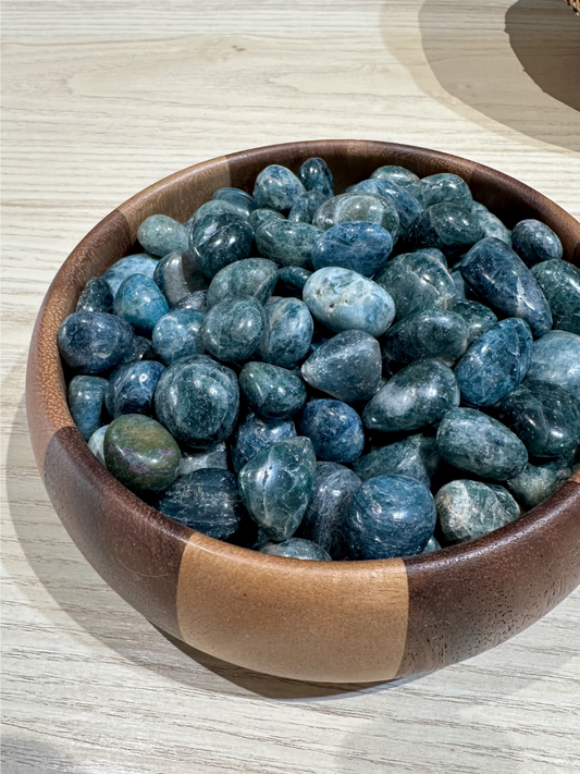 Blue Apatite Small Tumble