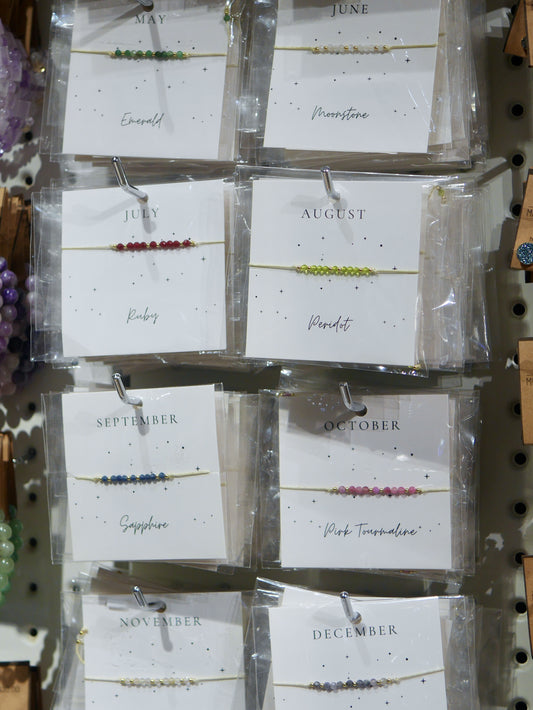 Birthstone Friendship Bracelet