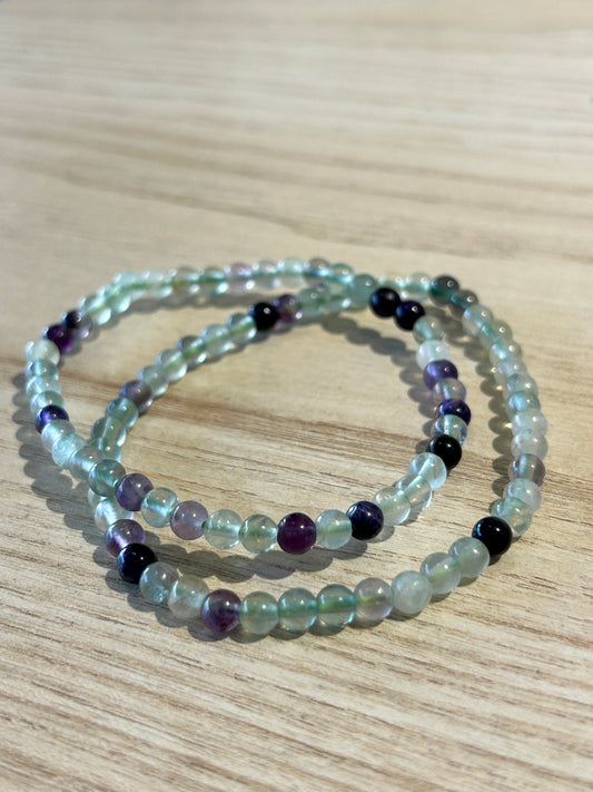 Fluorite Bracelet 4mm