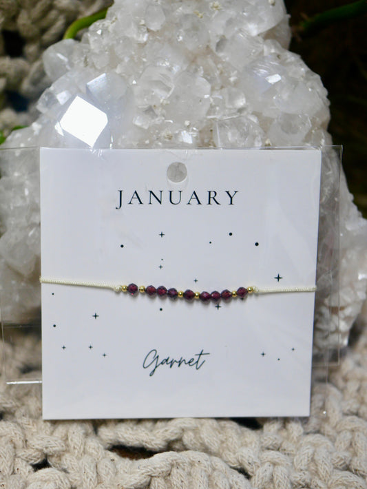 Birthstone Friendship Bracelet