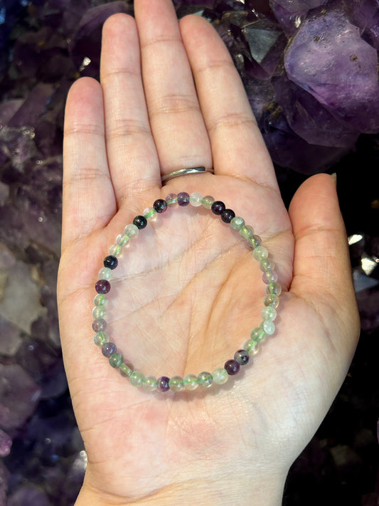 Fluorite Bracelet 4mm