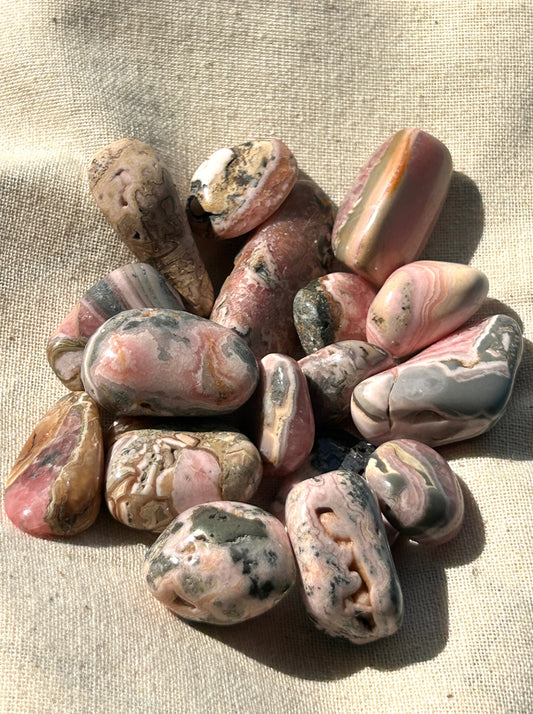 Rhodochrosite Small Tumbled Stone