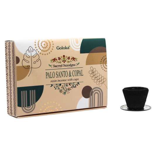 Goloka Smudge Charcoal Cups