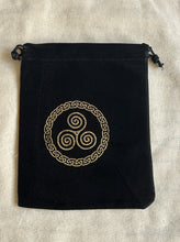 Load image into Gallery viewer, Black Velvet Pouch
