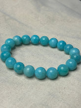Load image into Gallery viewer, Amazonite Round bracelet 10mm
