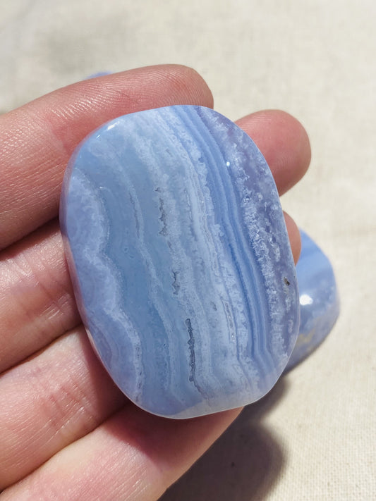 Blue Lace Agate - Small Gallet