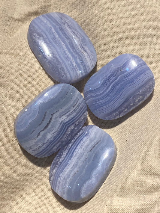 Blue Lace Agate - Small Gallet