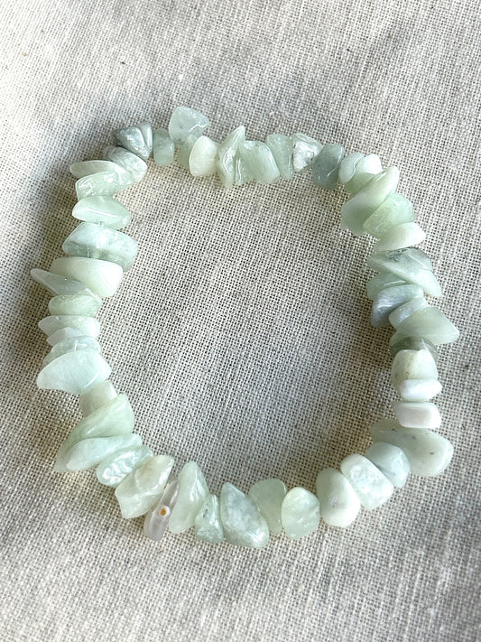 Chip Bracelet Aquamarine
