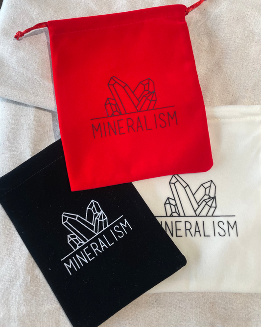 Mineralism Velvet Pouch
