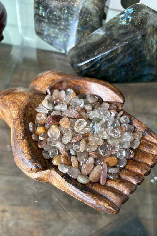 Rutile Mini Tumbled Stone