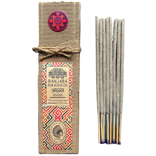Banjara Shamanic Wisdom Ritual Resin on Stick - Yagra