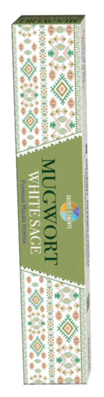 Sacred Elements Incense - Mugwort White Sage