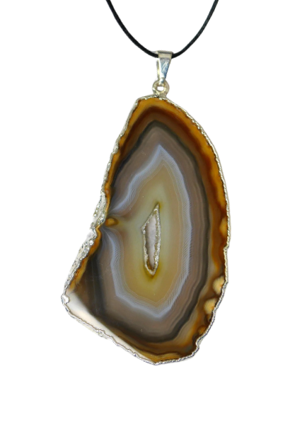 Agate Slice Necklace