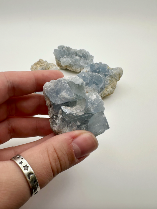 Celestite Medium Cluster
