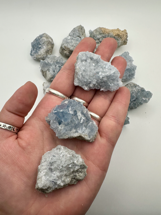 Celestite Extra Small Cluster