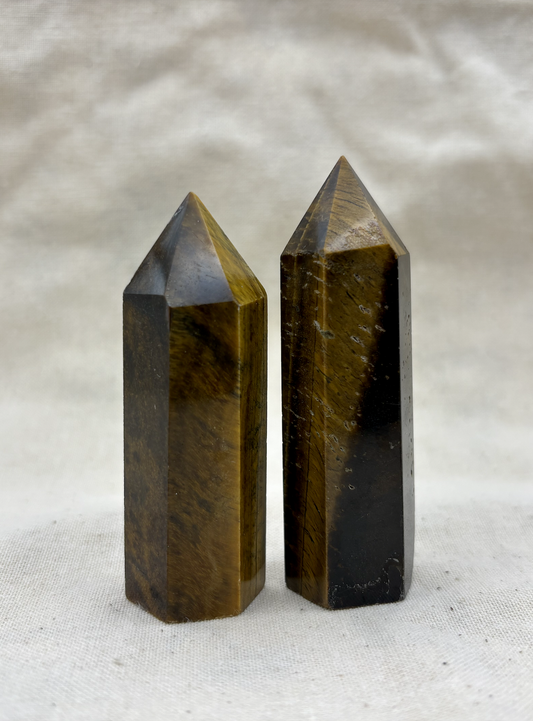 Tigers Eye Crystal Tower