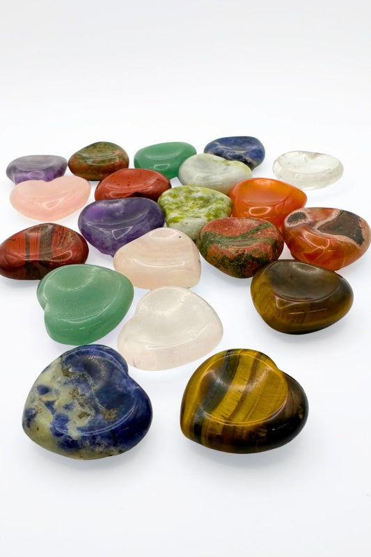 Small Heart Worry Stones