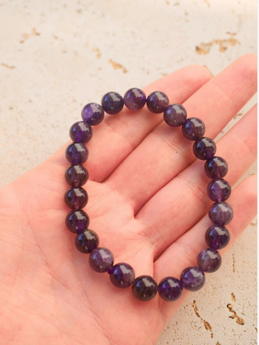 Amethyst Bracelet 8mm
