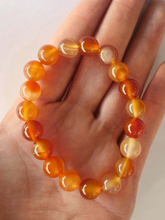 Carnelian Bracelet 10mm