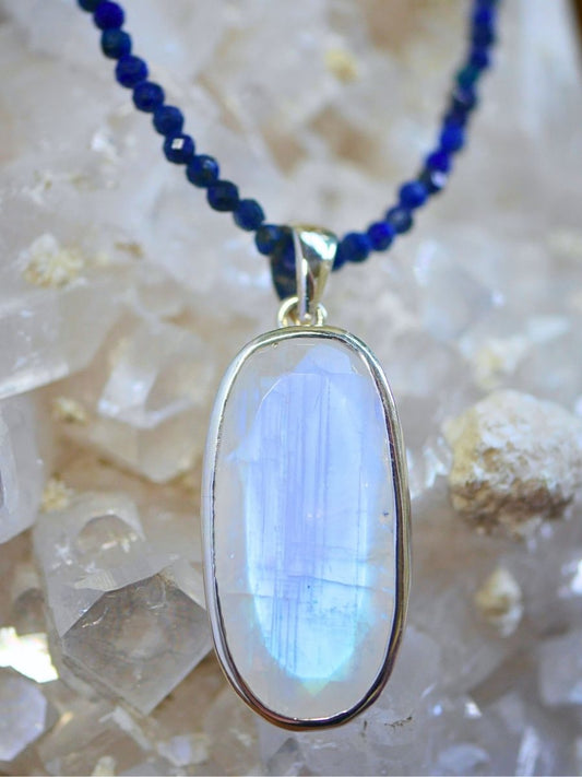 Moonstone Oval Pendant
