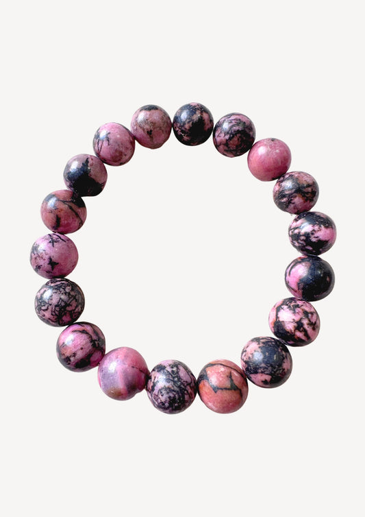 Rhodonite Bracelet 10mm