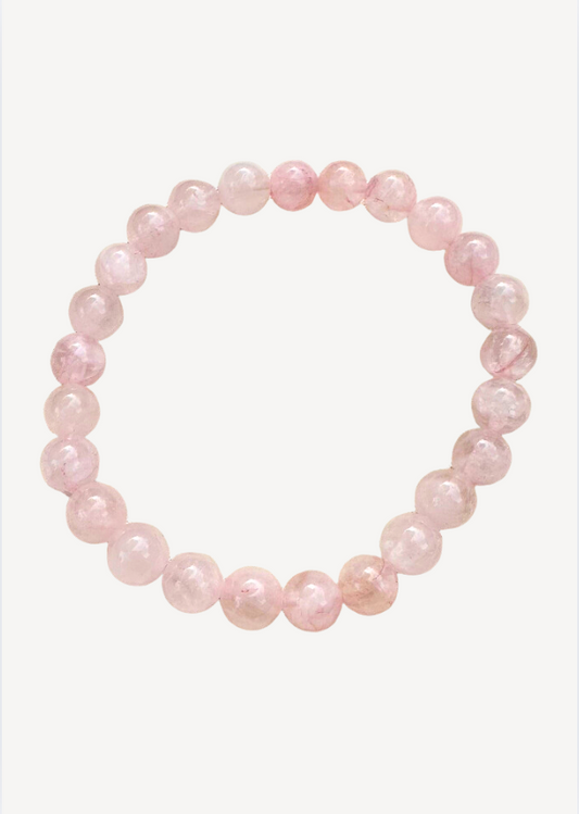 Rose Quartz Bracelet 8mm