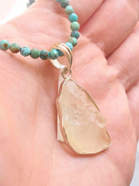Libyan Desert Glass Pendant