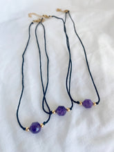 Load image into Gallery viewer, Amethyst Choker Necklace
