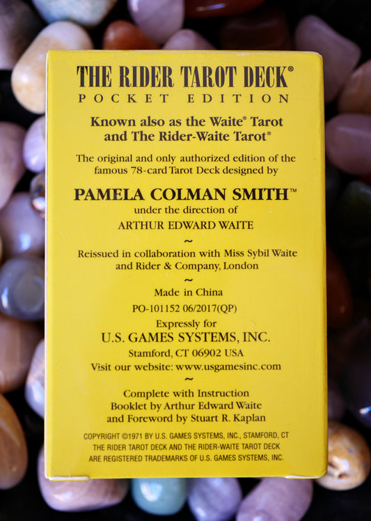 The Rider Tarot Deck - Pocket Edition