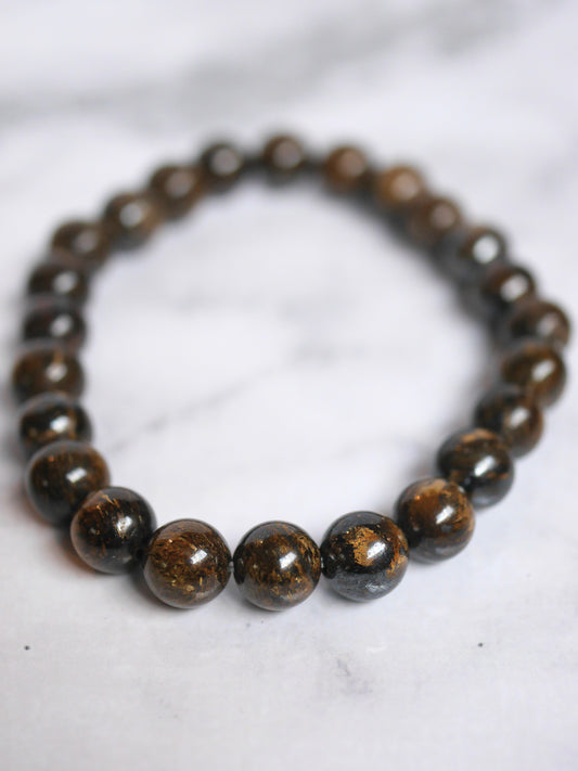 Bronzite bracelet