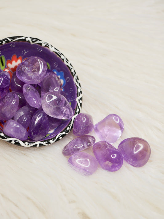 Amethyst Tumbled Stone