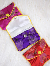 Load image into Gallery viewer, Chinese silk pouch
