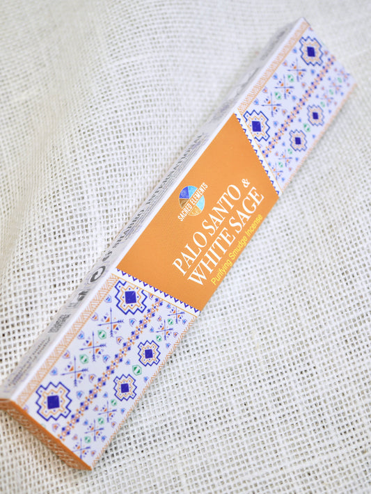Sacred Elements Incense - Palo Santo and White Sage