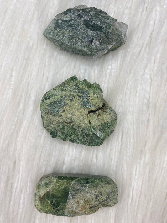 Raw Chrome Diopside