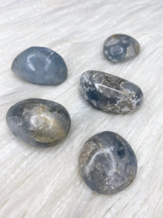 Celestite Large Tumbled Stone