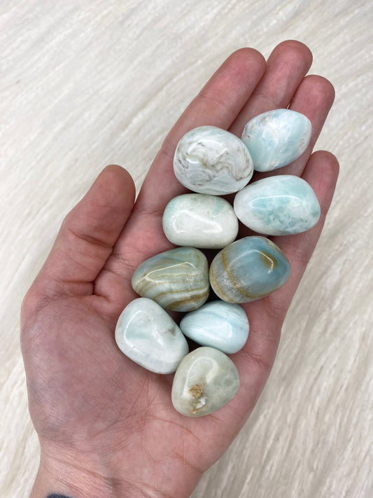 Hemimorphite Large Tumbled Stone