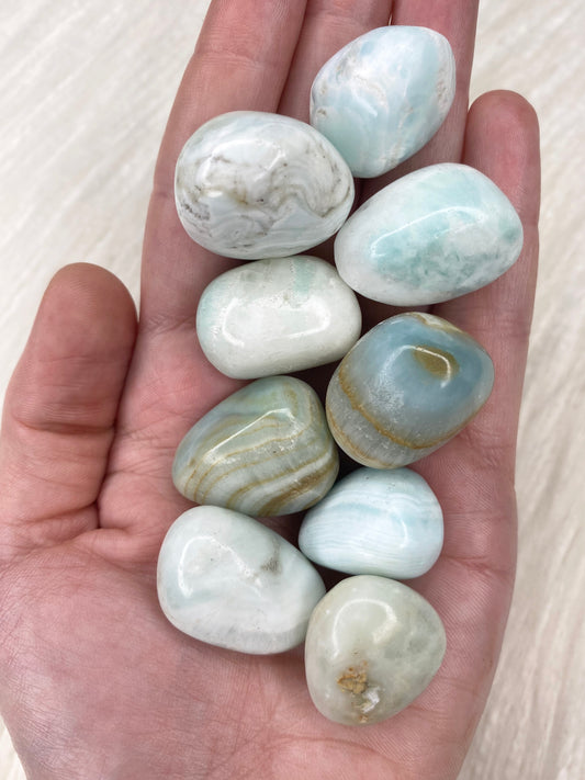 Hemimorphite Large Tumbled Stone