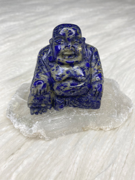 Lapis Lazuli Buddha Carving