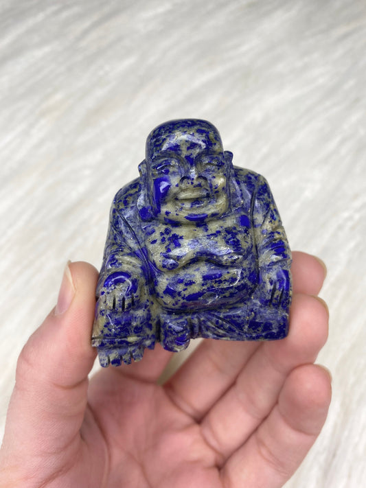 Lapis Lazuli Buddha Carving