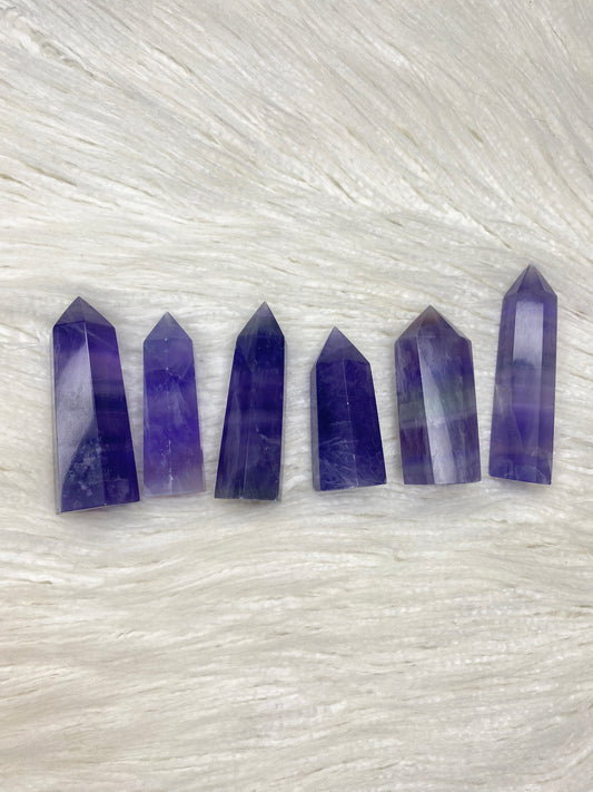 Purple Fluorite Point