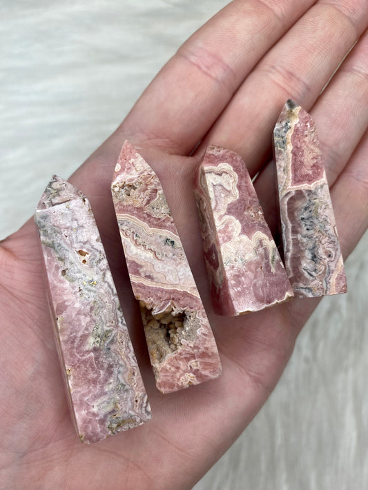 Rhodochrosite Point