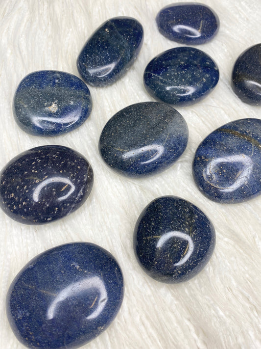 Lazulite Palm Stone