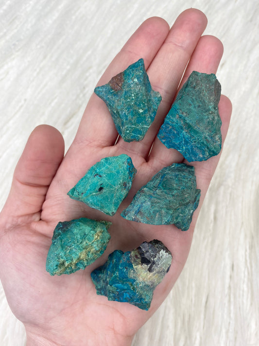 Malachite and Chrysocolla Rough Chunk