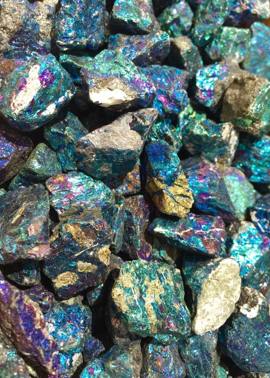 Peacock Ore Raw Stone