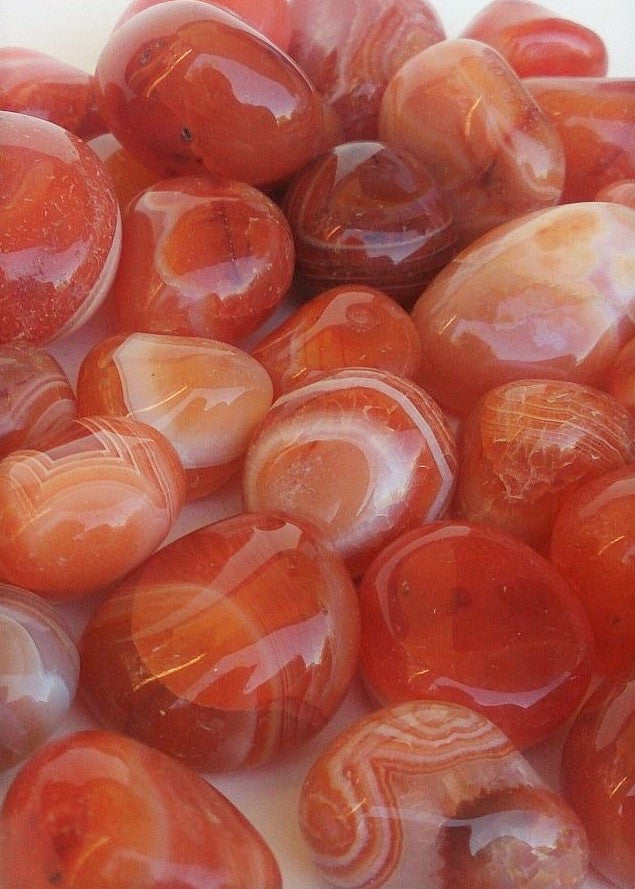 Carnelian Tumbled Stone – Mineralism
