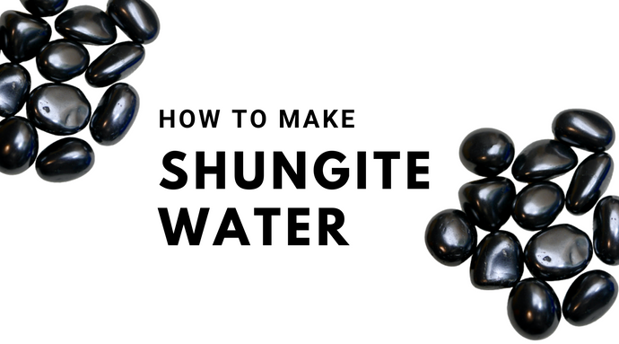 How to make shungite water